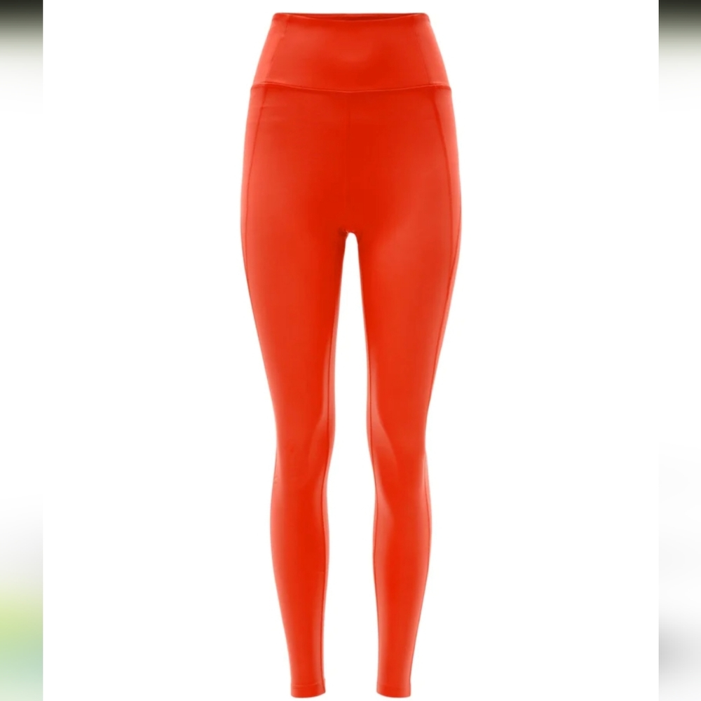 GIRLFRIEND COLLECTIVE I NWT S 23 3/4 Compressive Workout Leggings I tart red
